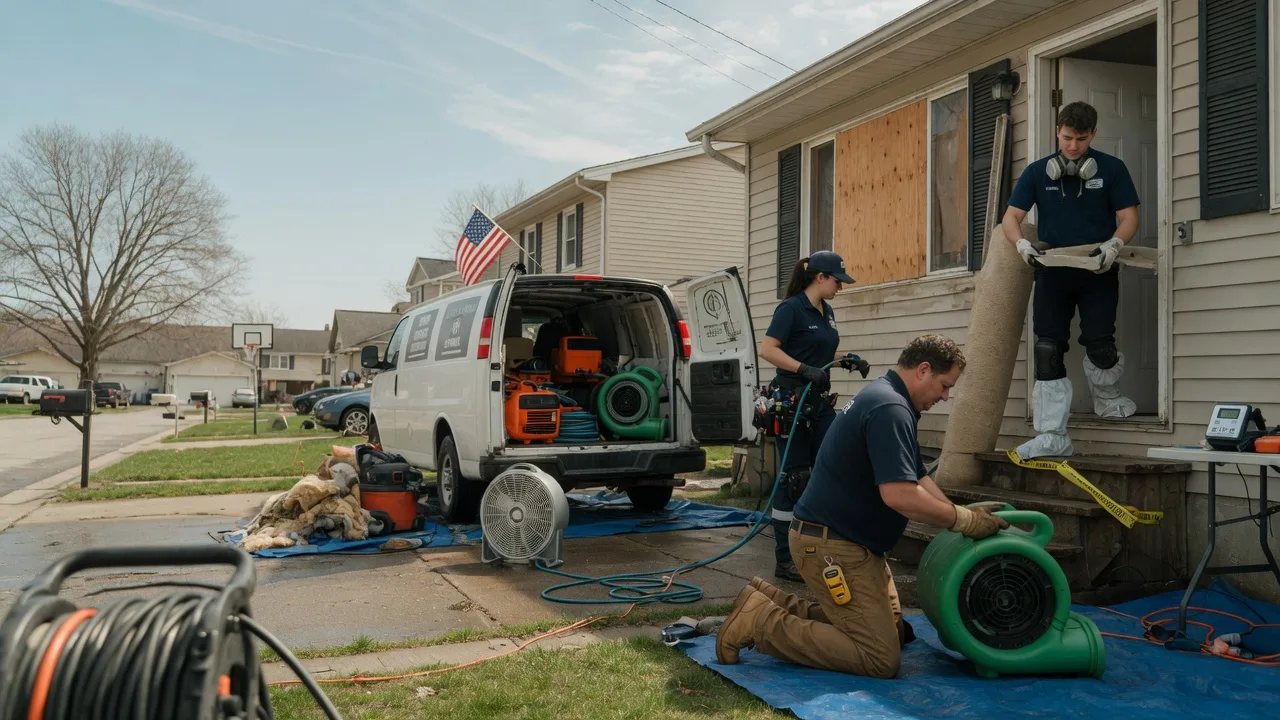 Water Damage Restoration in Almena, KS near me